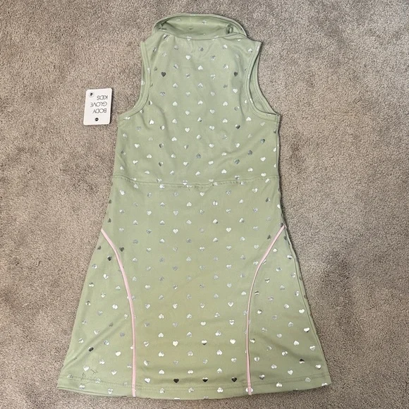 Body Glove Green and Pink Kids Casual Dress - Picture 6 of 6